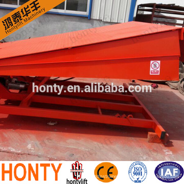 Stationary hydraulic dock ramp/loading dock leveler